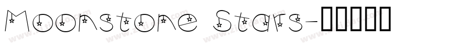Moonstone Stars字体转换